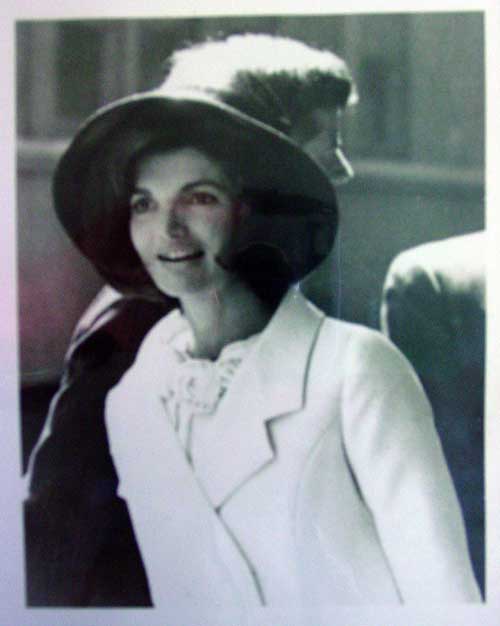 Photograph of Jacqueline Bouvier Kennedy
